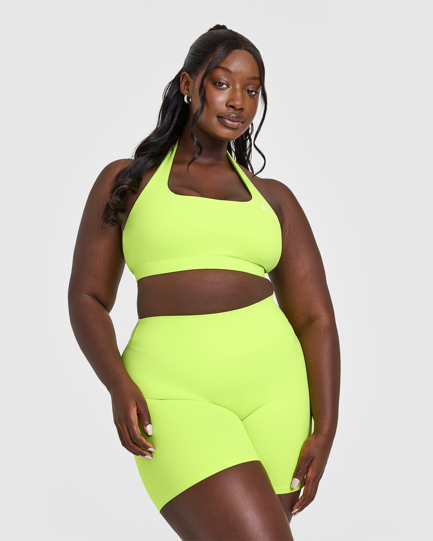 EasyLift™ Halter Bralette | Citrus Green